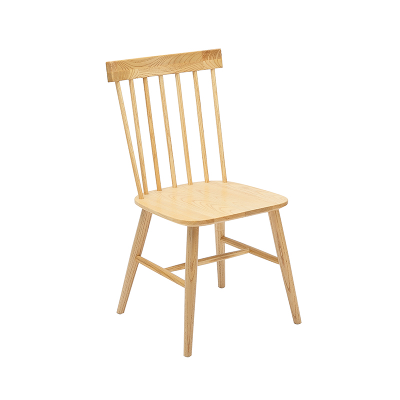 Spindle Back Wood Chair
